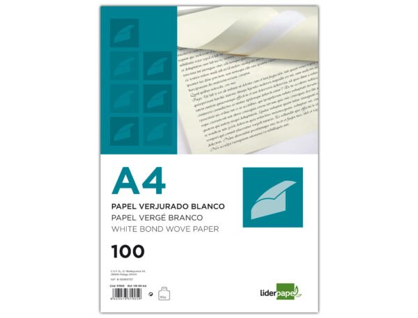 31907   A4 White Paper 120gsm Laid
