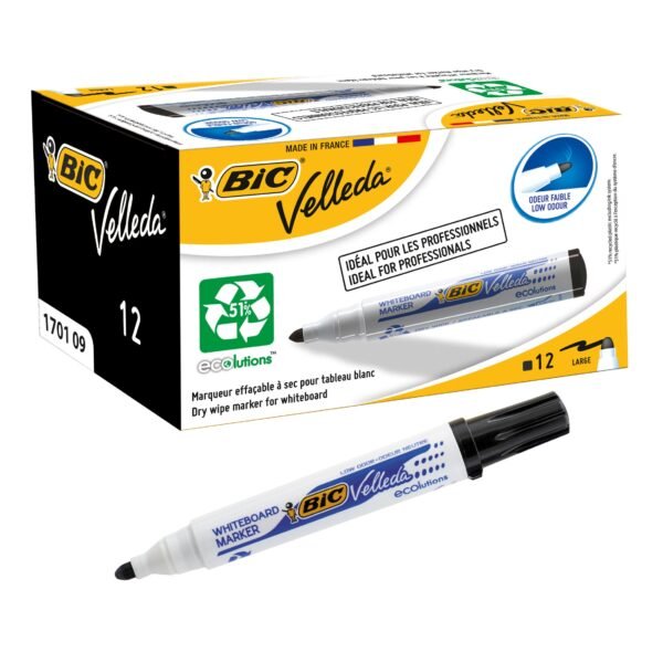 BC0401   Bic Whiteboard Marker Black