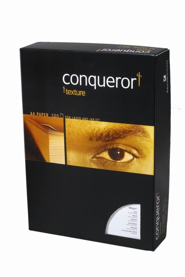 GQ21005102   A4 Conqueror Paper Brilliant White Laid