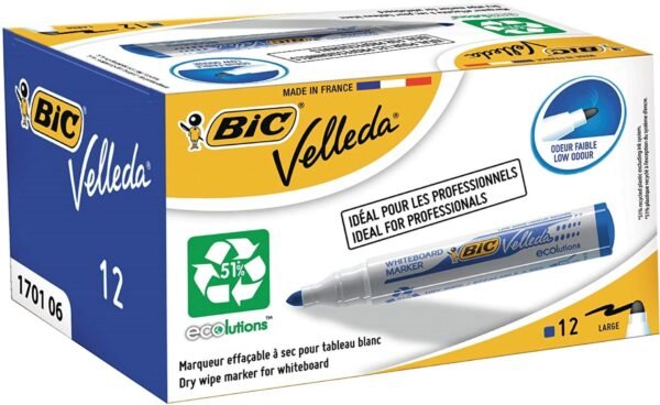 BC0402   Bic Whiteboard Marker Blue